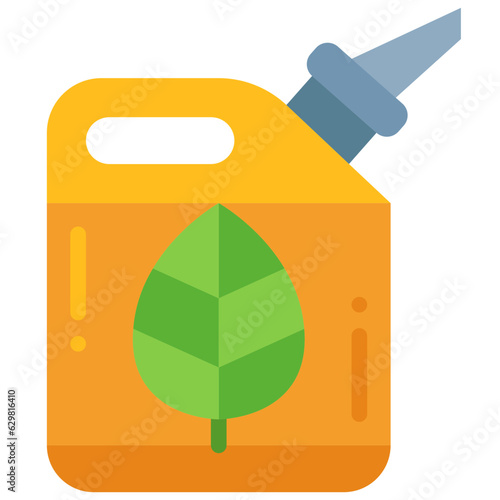 gas can flat icon