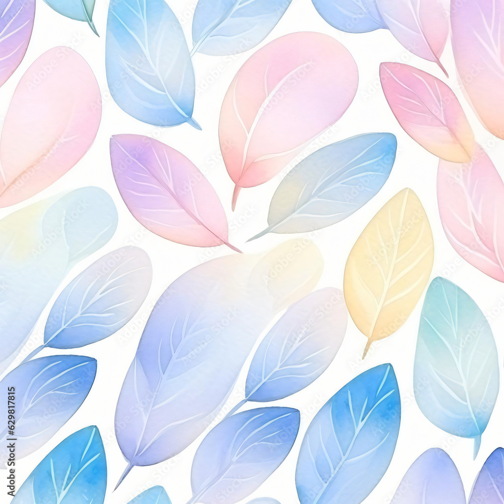 seamless pattern with watercolor pastel style seamless pattern with watercolor pastel style