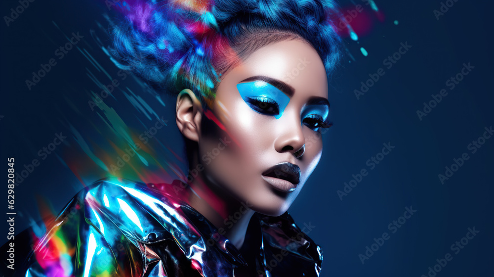 portrait of a person, fahion illustration portrait of a person, fahion illustration