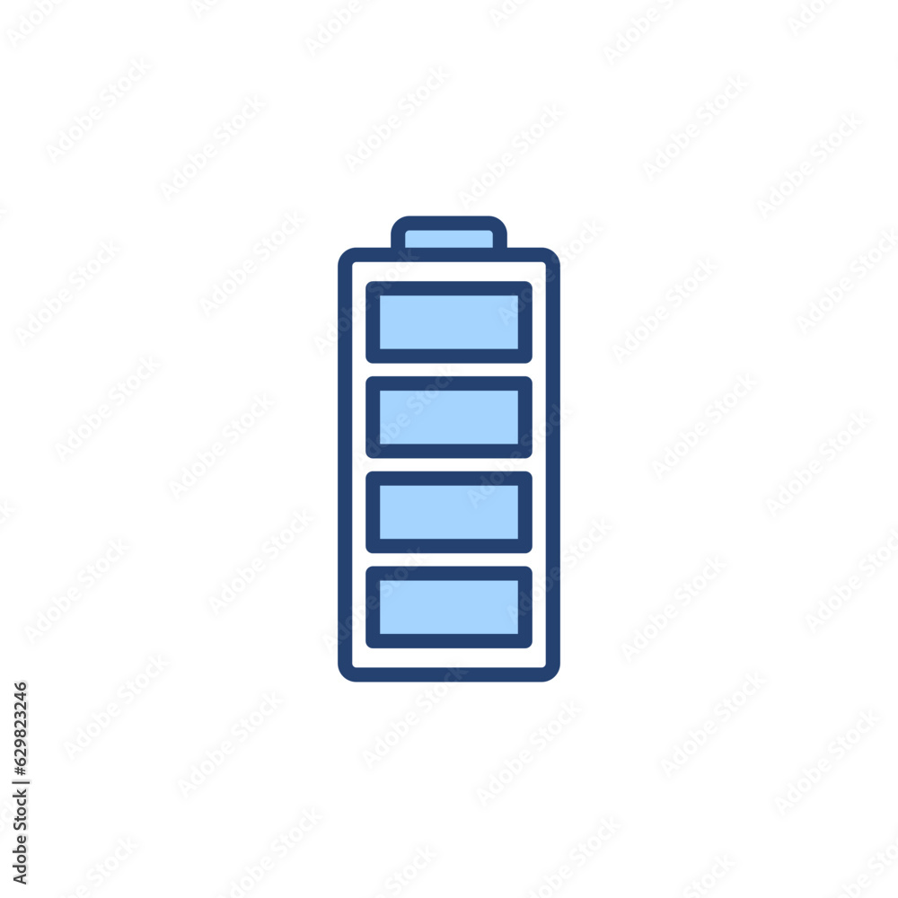 Battery icon vector. battery Charging sign. battery charge level Battery icon vector. battery Charging sign. battery charge level