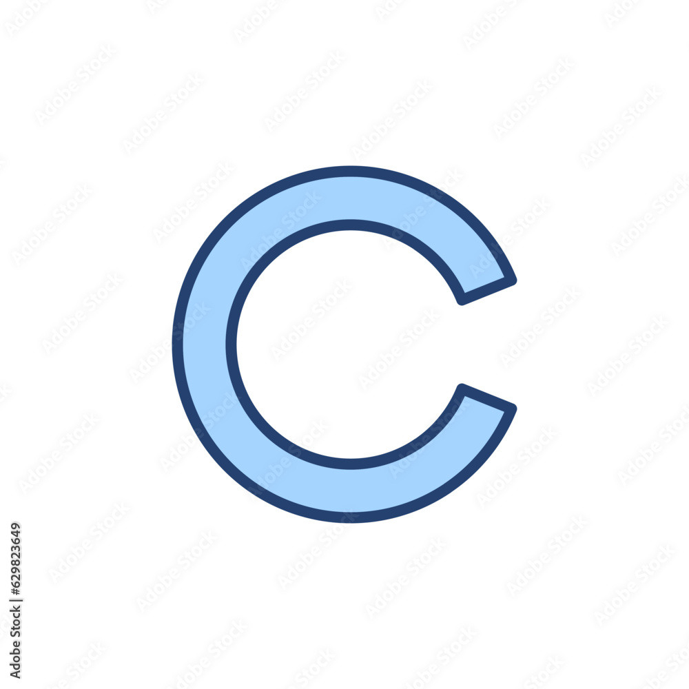 Copyright icon vector. copyright sign and symbol Copyright icon vector. copyright sign and symbol
