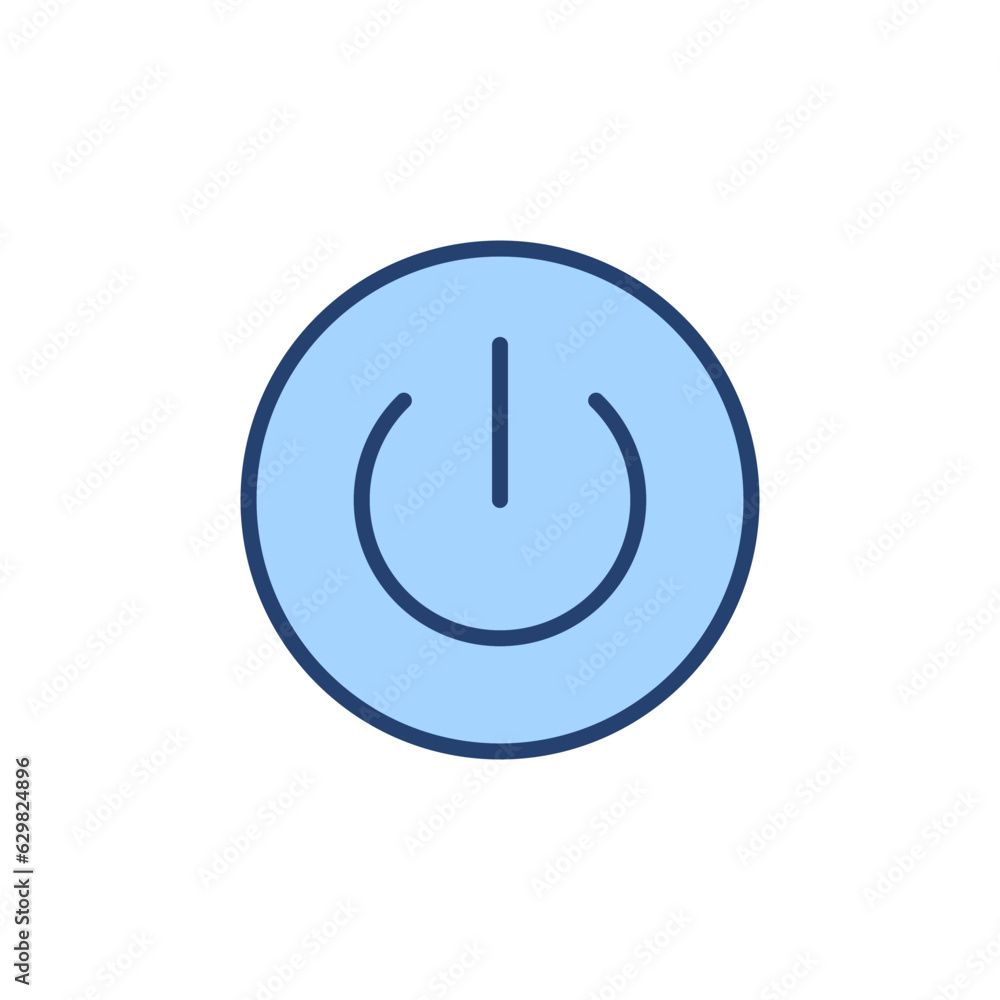 Power icon vector. Power Switch sign and symbol. Electric power Power icon vector. Power Switch sign and symbol. Electric power