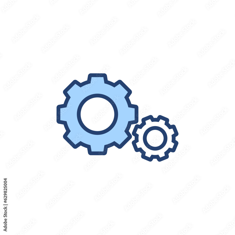 Setting icon vector. Cog sign and symbol. Gear Sign Setting icon vector. Cog sign and symbol. Gear Sign