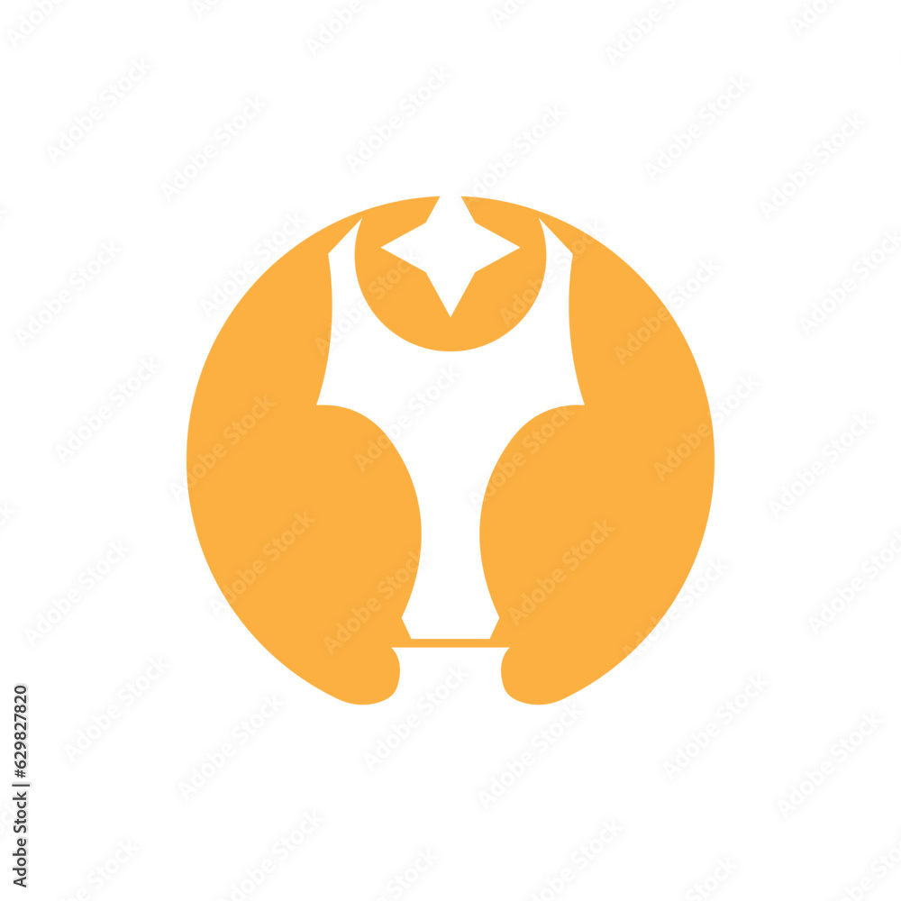Obraz premium Trophy Logo, Winning Vector For Sports Tournament, Creative And Unique Illustration