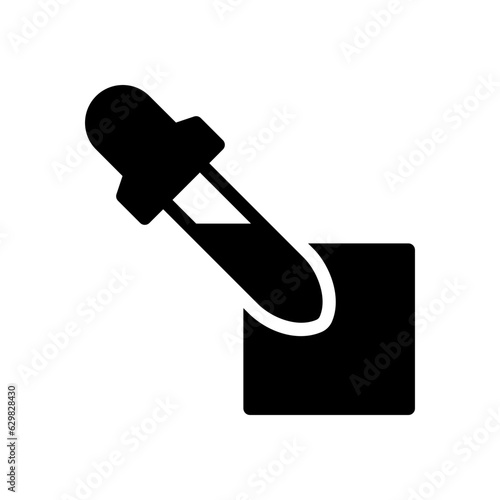 dropper glyph icon