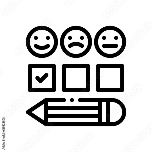reaction line icon
