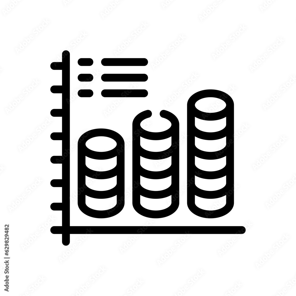 analytics line icon analytics line icon