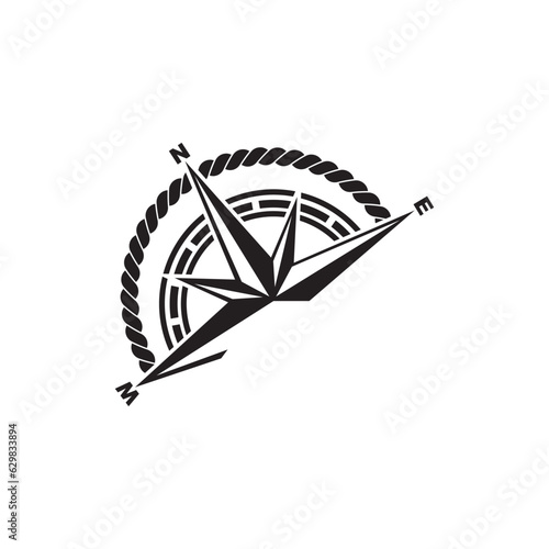 Vector - Compass signs and symbols logo