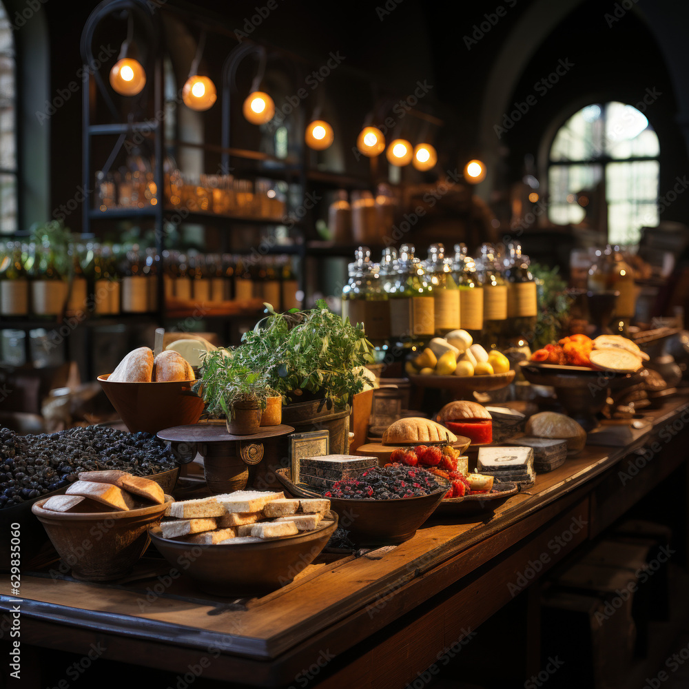 delicious food product arrange delicious food product arrange
