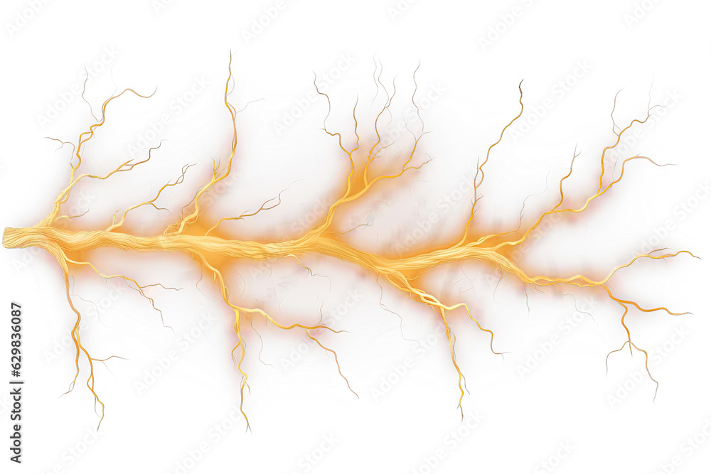 Electrifying streaks illuminate the dark sky, capturing the raw power and mystique of glowing lightning. Ai Generative Electrifying streaks illuminate the dark sky, capturing the raw power and mystique of glowing lightning. Ai Generative