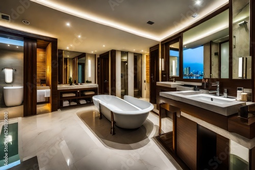 modern bathroom interior