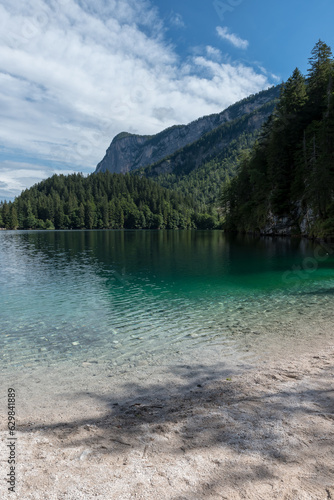 Tovel lake Trentino Alto Adige Italy