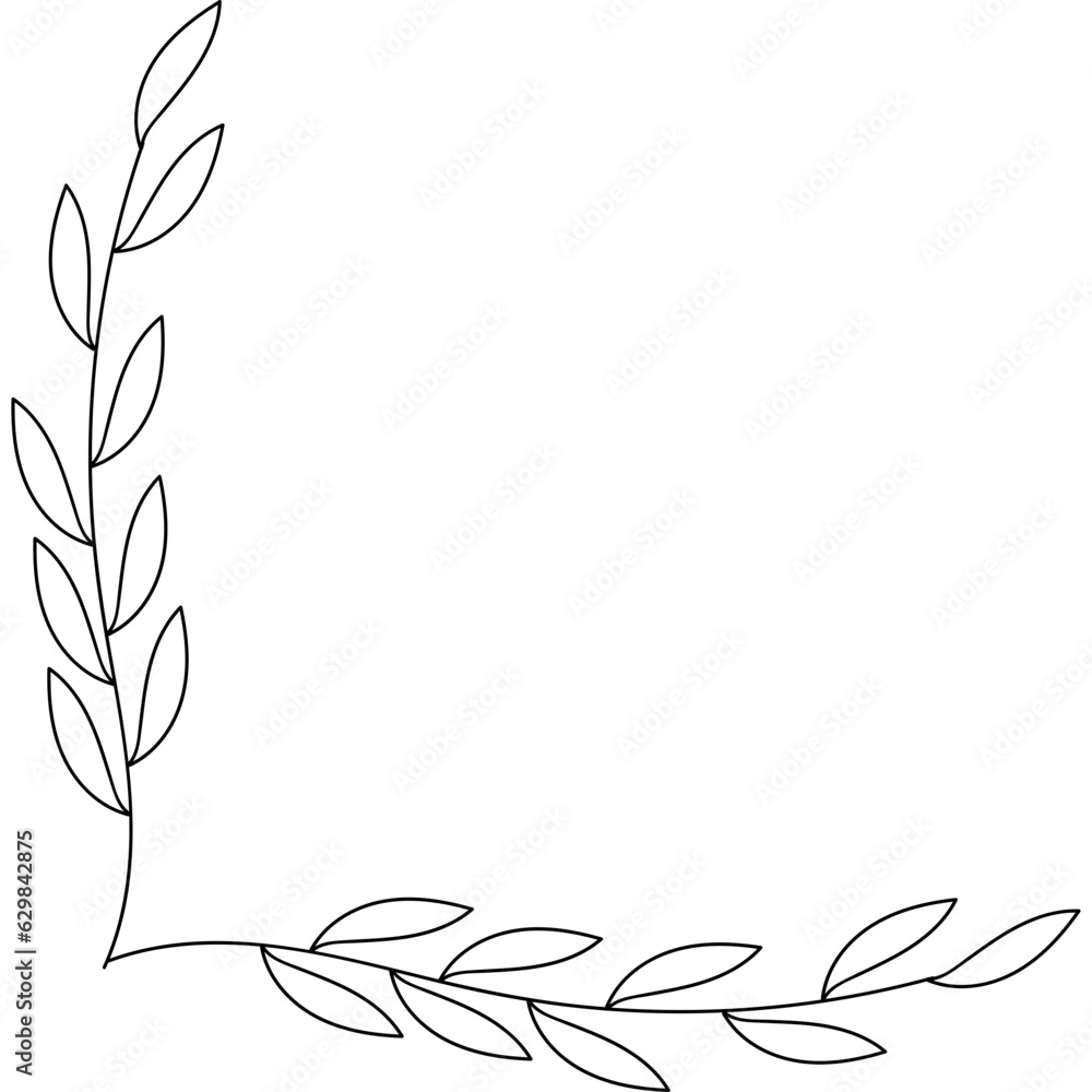 Obraz premium Floral Corner