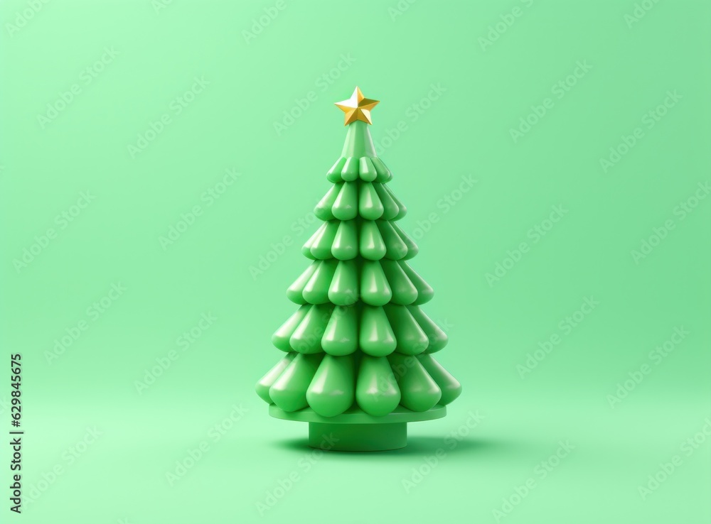Christmas green tree background Christmas green tree background