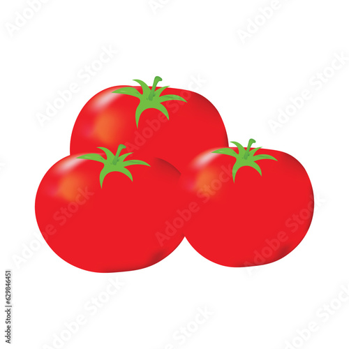 tomato isolated on white background