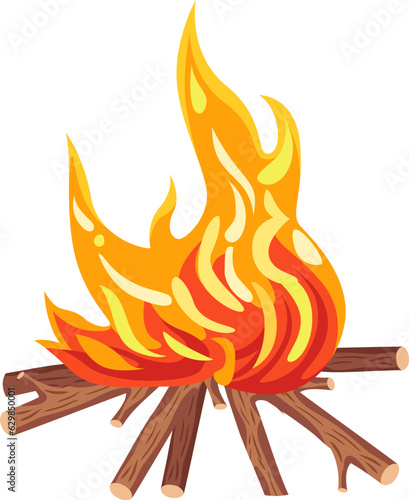 Wood Campfire Bonfire