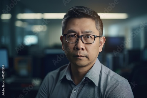 Chinese businessman. Generate AI