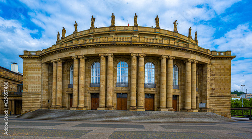 The National Theatre and State Opera, Stuttgart. Baden-Wuerttemberg, Germany, Europe photo