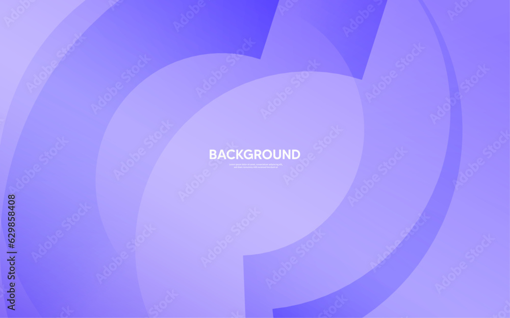 Abstract background with circles, Blue banner