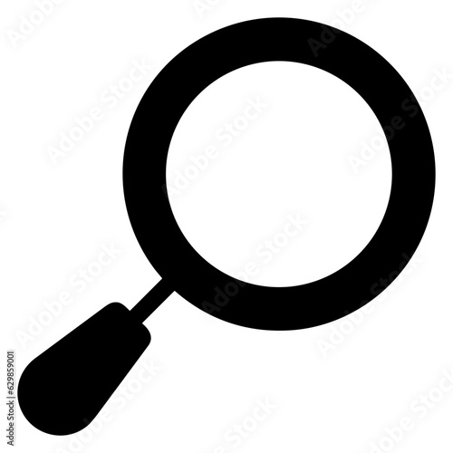 Zoom find icon symbol image vector. Illustration of the search lens design image