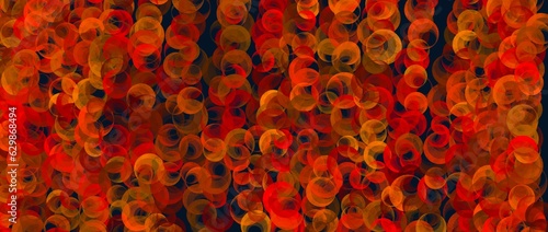 red and background