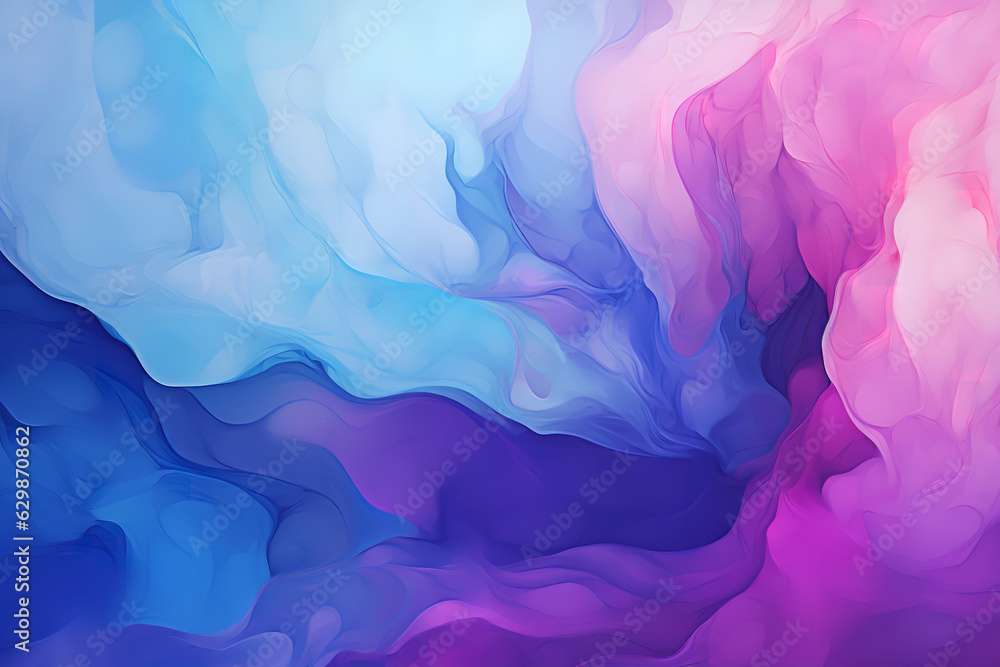 beautiful abstract paint background wallpaper, vector art, blue and