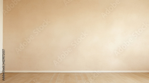 Minimal abstract beige color background for product presentation