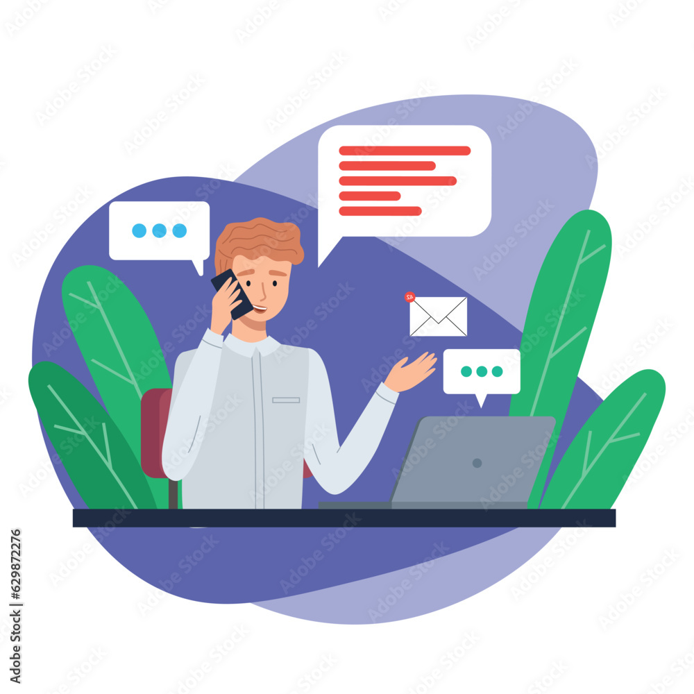 Office workers. Vector illustration. Office workers communicate effectively to streamline workflow Office work requires attention to detail and organizational skills A worker employee demonstrates Office workers. Vector illustration. Office workers communicate effectively to streamline workflow Office work requires attention to detail and organizational skills A worker employee demonstrates