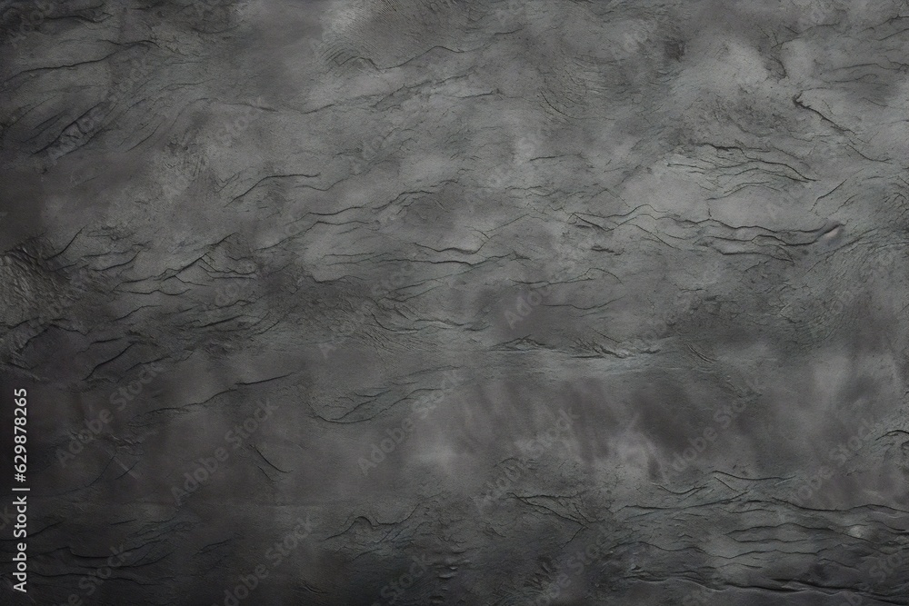 Generative AI : Dark black stone texture background Generative AI : Dark black stone texture background