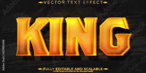 Kingdom text effect, editable warrior and sword text style