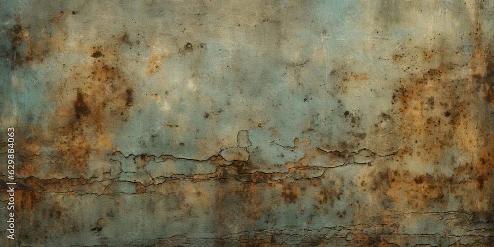 grunge background with rusty texture. ai generative art.