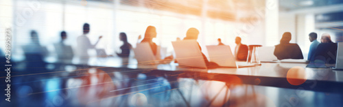 Business people meeting at table - blurred banner / background image.



Generative AI