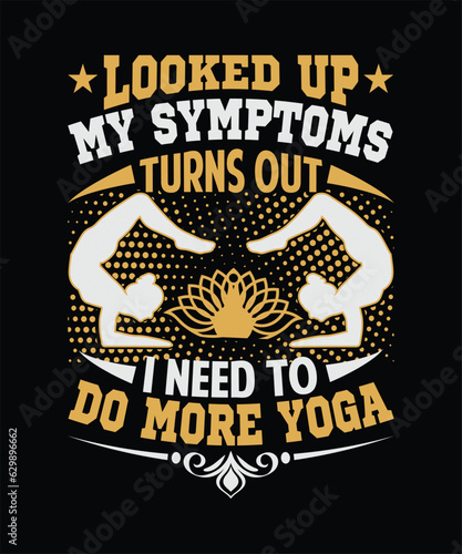 yoga t-shirt design, illustration, healthy, workout, 
