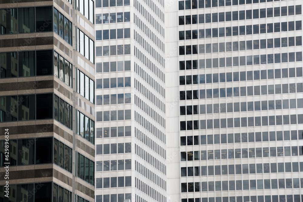 City Street Building View, Montreal, Quebec, Canada City Street Building View, Montreal, Quebec, Canada