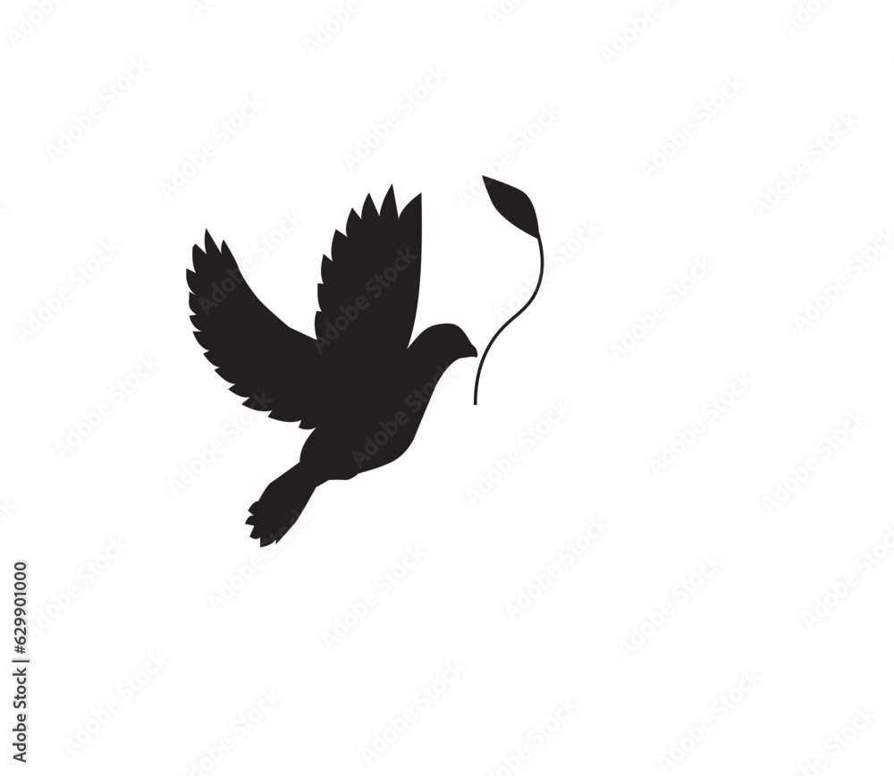 illustration of a flying bird illustration of a flying bird