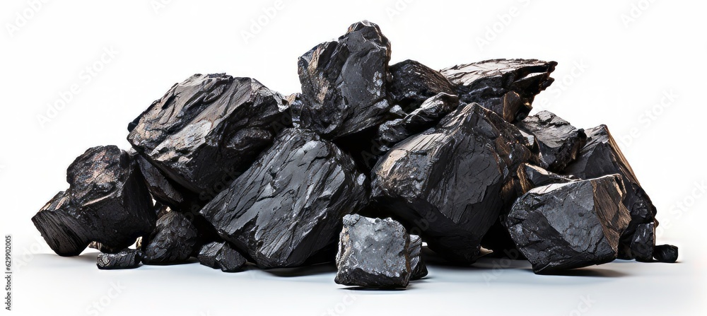 Coal material. Generative AI technology.