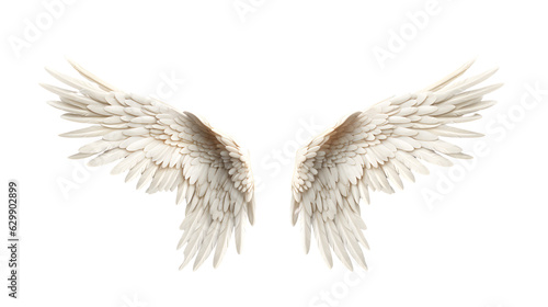 angel wings on transparent background PNG