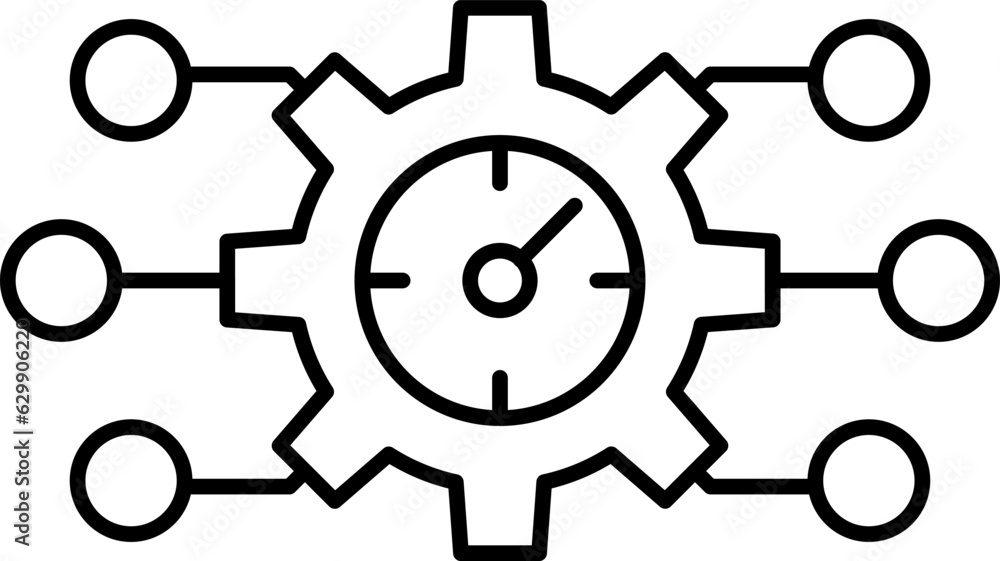 Circuit gear vector illustration. Gear with chip. Digital tech business logo template concept illustration. Gear electronic factory sign. Gear technology vector icon. Circuit gear vector illustration. Gear with chip. Digital tech business logo template concept illustration. Gear electronic factory sign. Gear technology vector icon.