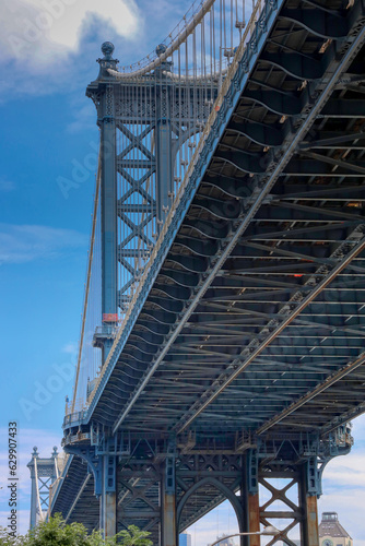 Brücke in New York, USA, Juli 2023