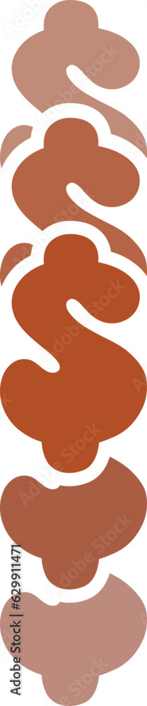 Bold Retro Stacked Symbol Currency Dollar USD Bold Retro Stacked Symbol Currency Dollar USD