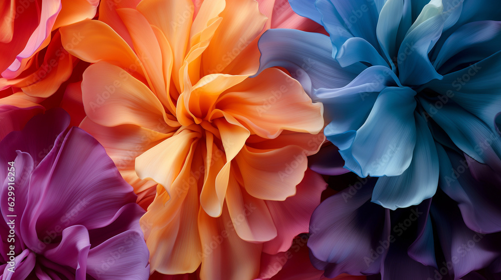Abstract floral background. Generative Ai Abstract floral background. Generative Ai