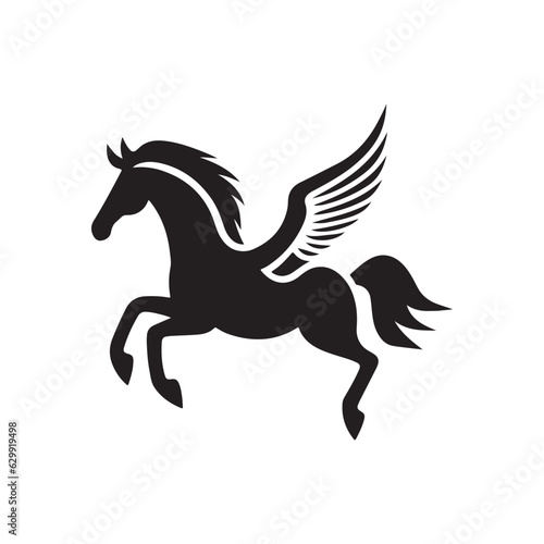 Pegasus icon vector logo design ©  Creative_studio