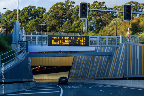 entrance to tunnel to bypass inner Sydney photo