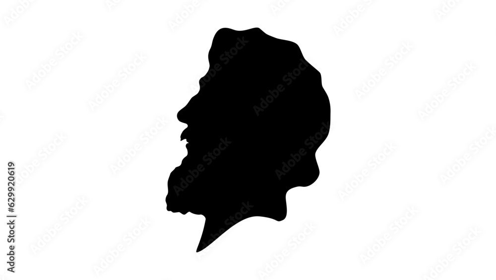 Antisthenes silhouette