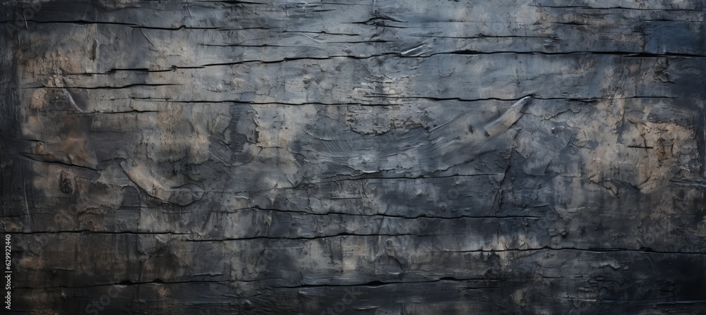 Rough scratched dark concrete old vintage wall background. Generative AI technology.
