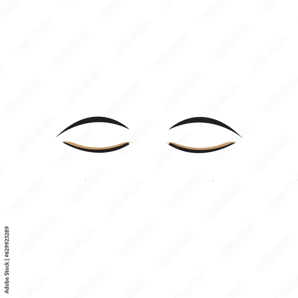 Eye vector logo design template. Modern minimal flat design style. Vector illustration. Eye vector logo design template. Modern minimal flat design style. Vector illustration.