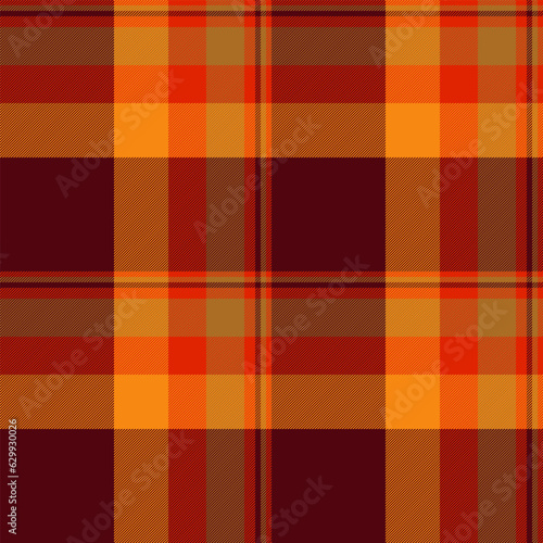 Texture vector check of fabric tartan background with a plaid pattern textile seamless.
