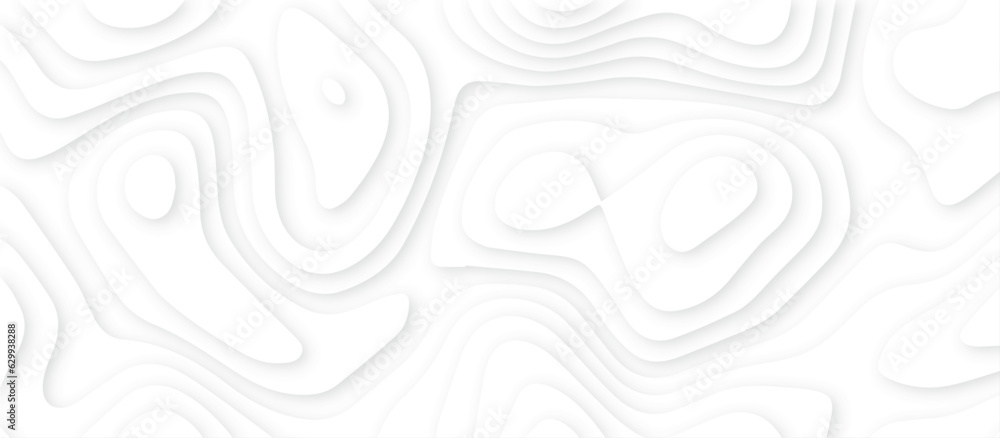 Abstract White paper cut background with lines.3d realistic papercut decoration textured with wavy layers. modern wallpaper texture and 3d realistic design use for banner flyers, posters. Abstract White paper cut background with lines.3d realistic papercut decoration textured with wavy layers. modern wallpaper texture and 3d realistic design use for banner flyers, posters.