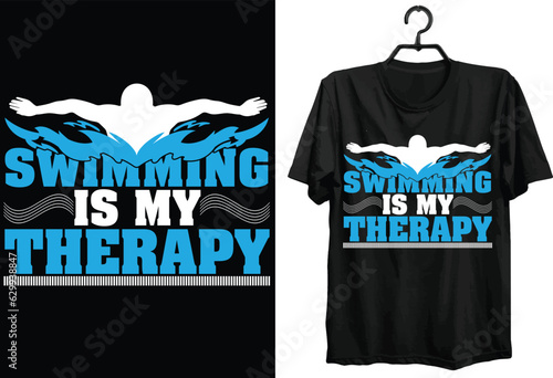 Swimming Svg T-shirt Design. Funny Gift Swimming T-shirt Design For Swimming  Lovers. Typography, Custom, Vector t-shirt design. World All Swimming Players T-shirt Design.