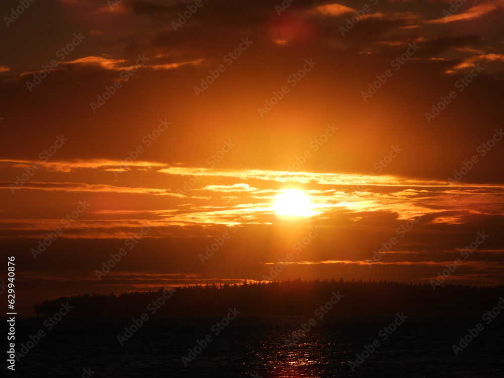 Sunset Mauritius Island Sunset Mauritius Island